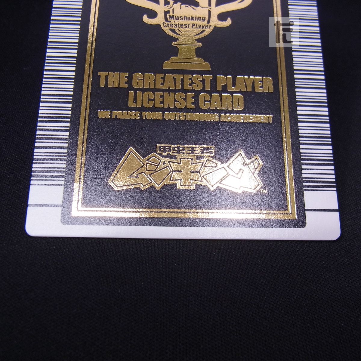 ムシキング グレイテストプレイヤー認定証 / TA23575