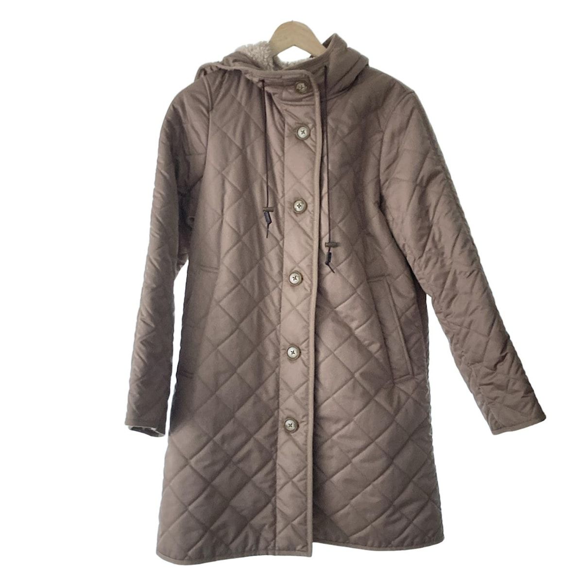 MACKINTOSH PHILOSOPHY マッキントッシュフィロソフィー コート サイズ36 M レディース - ブラウン 長袖|キルティング|中綿|冬