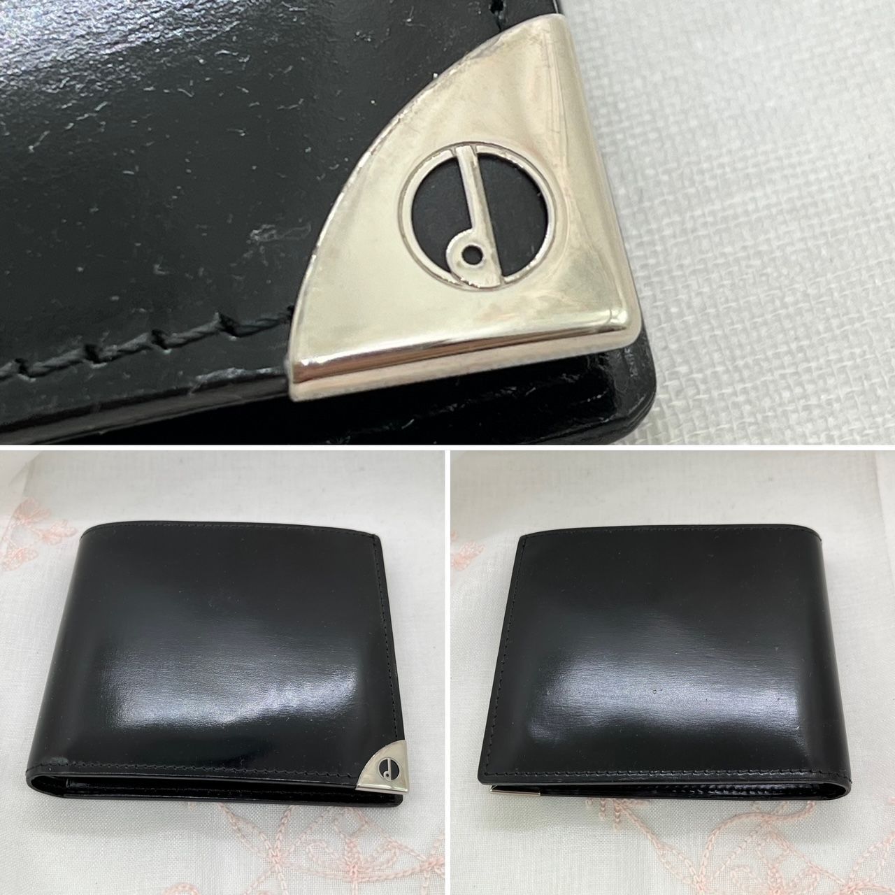 23 極美品 dunhill ダンヒル 長財布 二つ折り財布 - メルカリ
