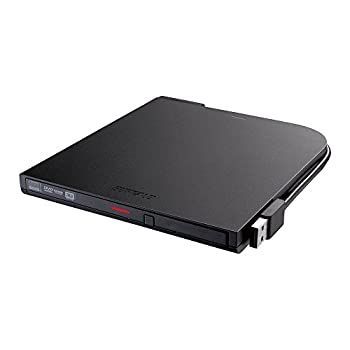 新作，限定SALE 【中古】【非常に良い】BUFFALO Surface対応 書き込み 再生 編集ソフト添付 ケーブル収納 ウルトラスリムタイプ ポータブルDVD ブラック DVSM-PTS58U2-BKD その他