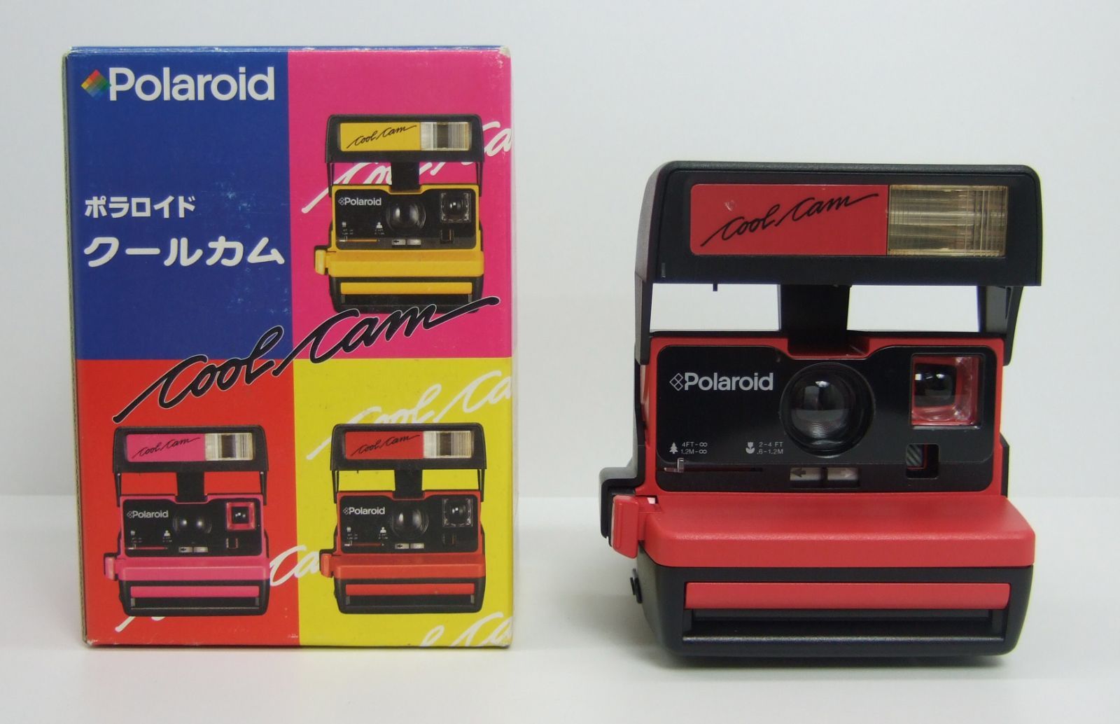 ポラロイドカメラ polaroid 600 coolcamレッド Polaroid CoolCam