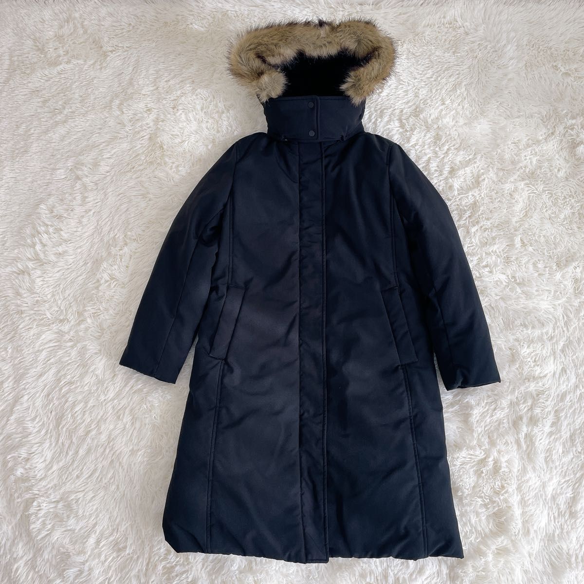 UNIQLO】ハイブリッドダウンコート ブラックLサイズ UNIQLO