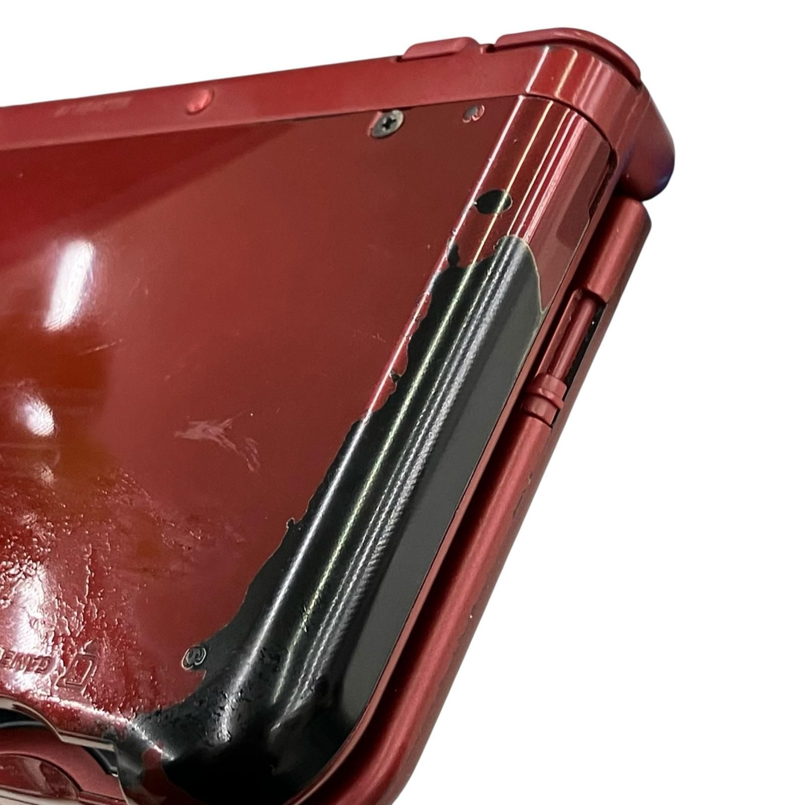186000 現状品 Nintendo 任天堂 3DSLL レッド ブラック UP786_INFO