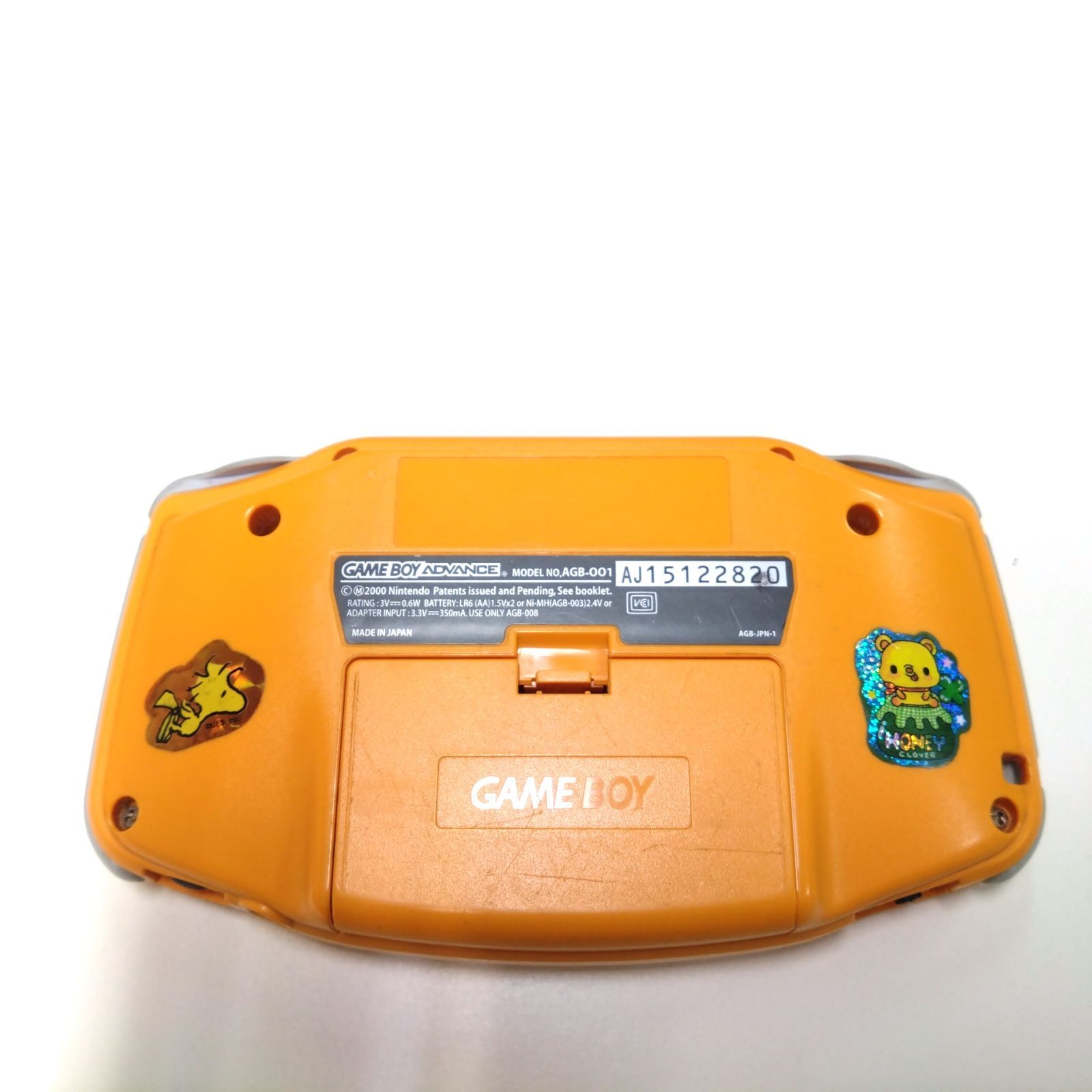 11111107 GAME BOY ADVANCE ゲームボーイ アドバンス GBA 本体