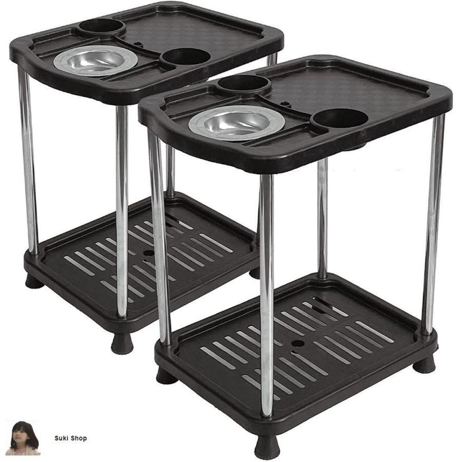 Aアウトレット品 灰皿 ドリンクホルダー付き 麻雀卓用 サイドテーブル2脚セット 61p9Y+XlMEL._UF894,1000_QL80_.jpg