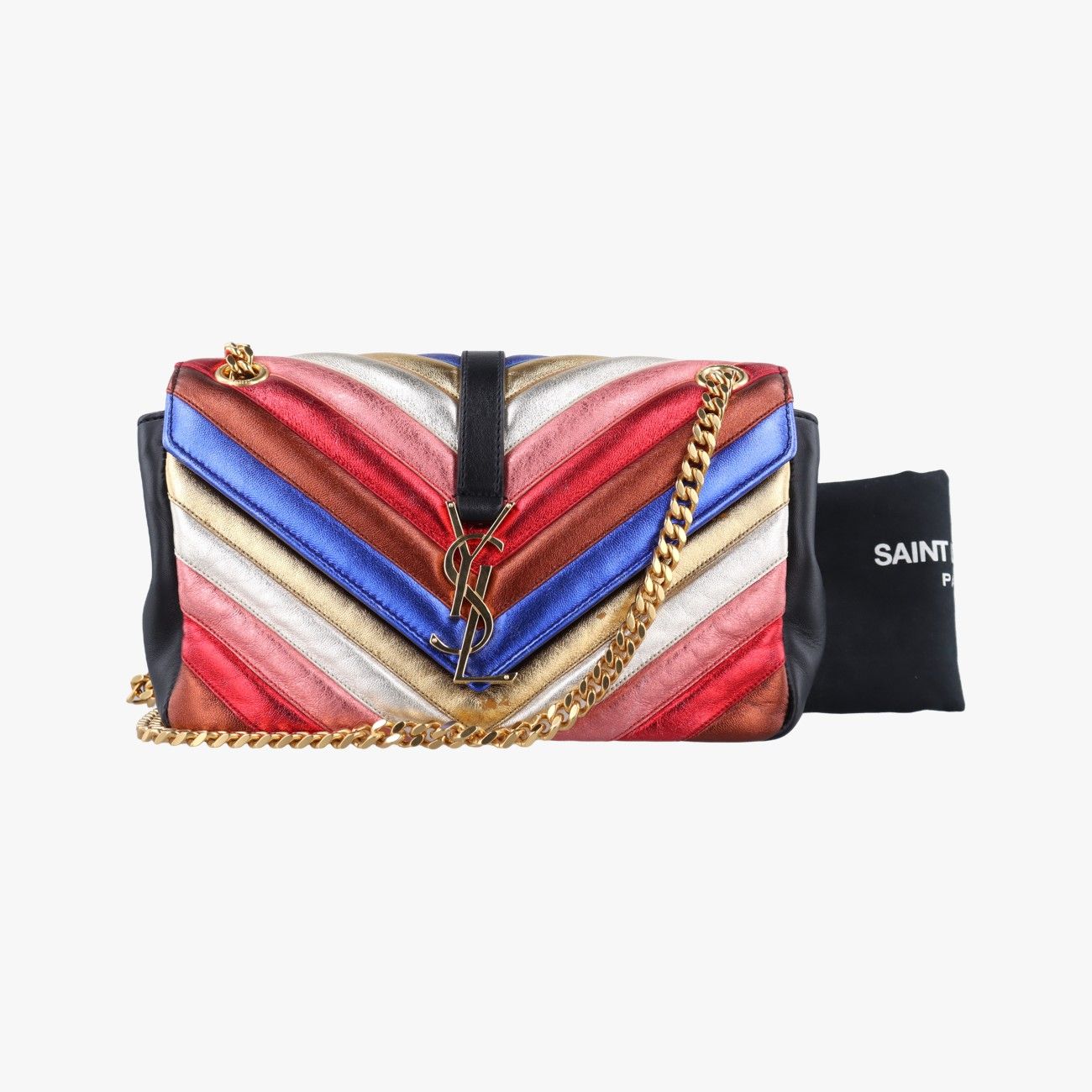 イヴサンローランYves Saint Laurentカレッジ マルチカラー