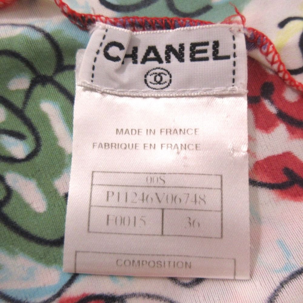 良品 00S CHANEL シャネル ヴィンテージ カメリア ココマーク