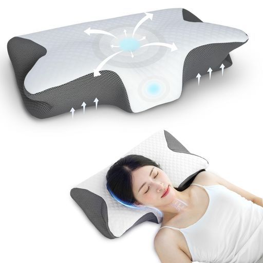 LeDzx枕低反発首が痛くならないまくら低め高め選択可能洗える横向き寝