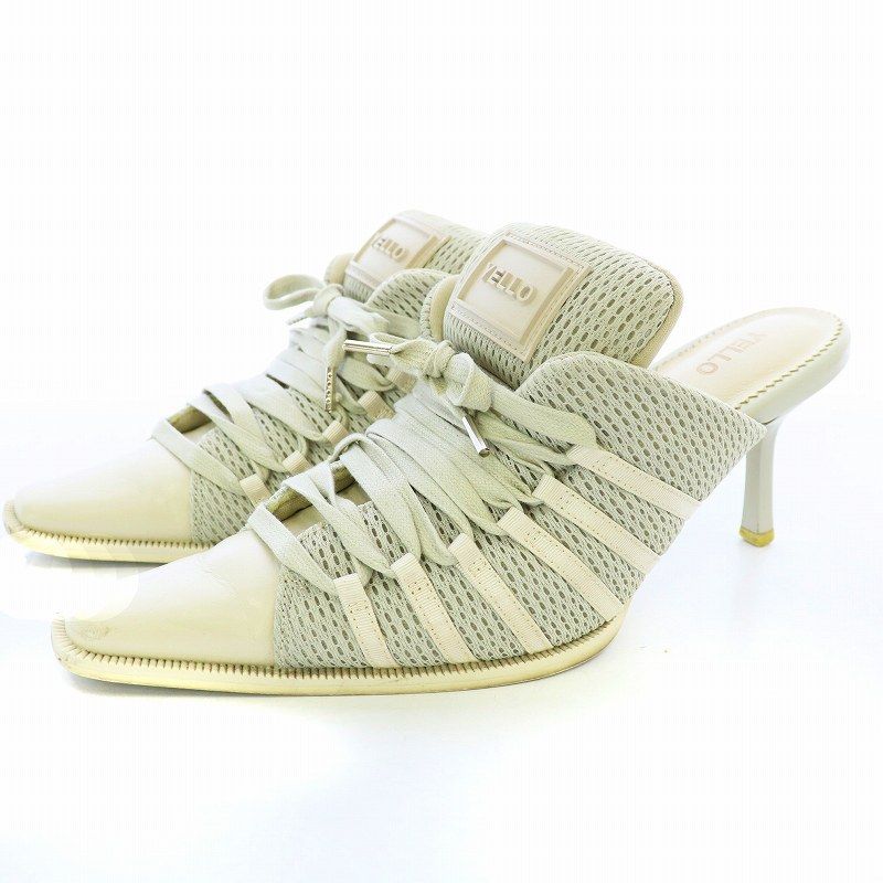 yello スニーカーミュール mono mules YELLO スニーカーミュール MONO MULES Mサイズ