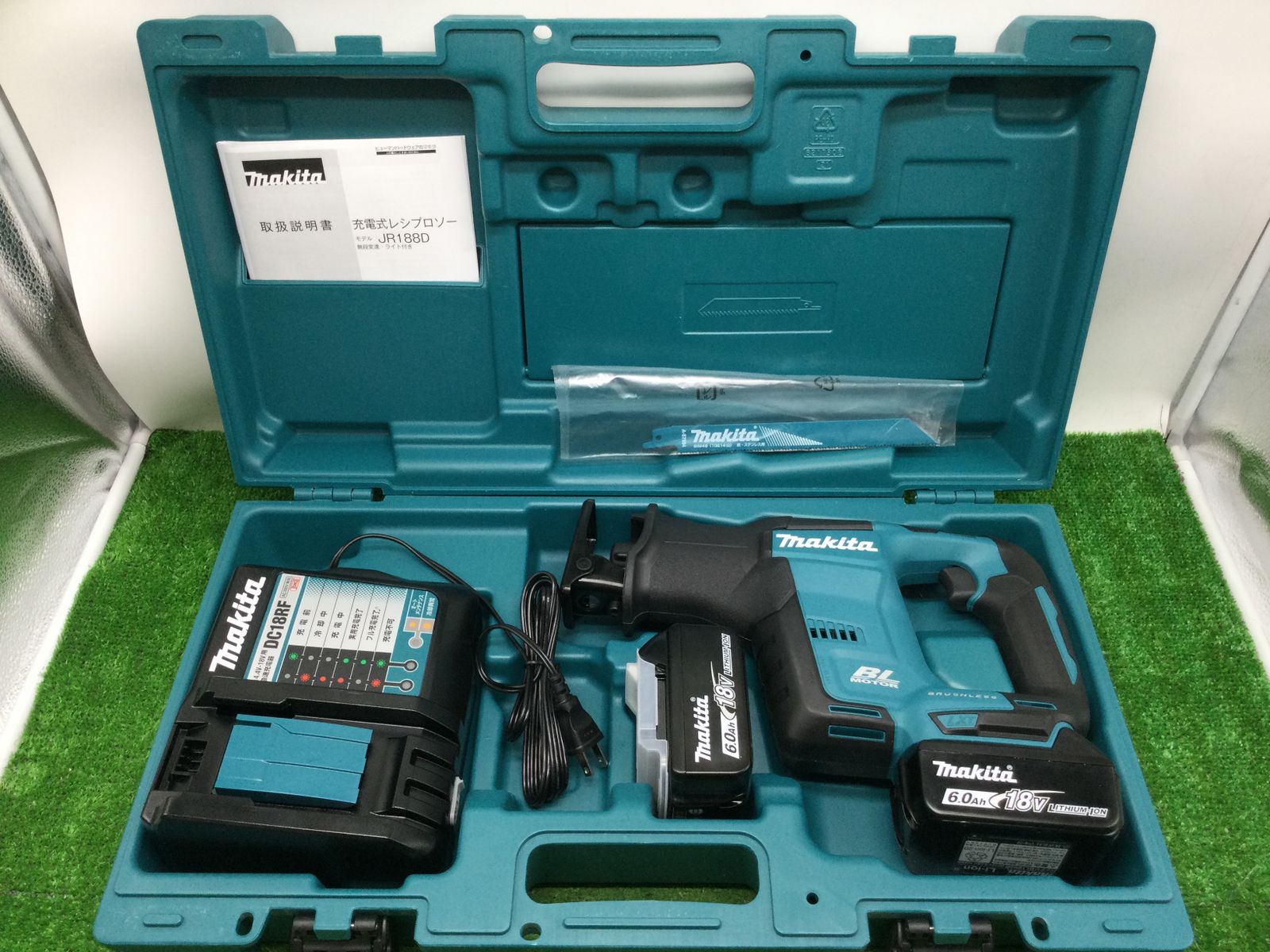 領収書発行可】☆Makita/マキタ 18v充電式レシプロソー JR188DRGX