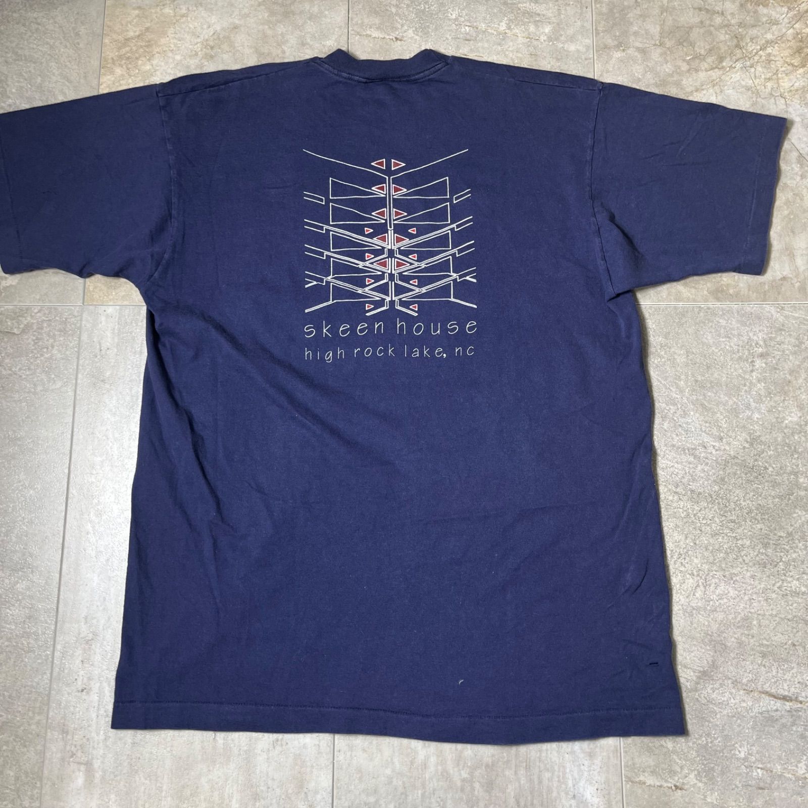 お宝☆90s USA製 ホリフィールド VS モーラー 半袖Tシャツ 黒 XL