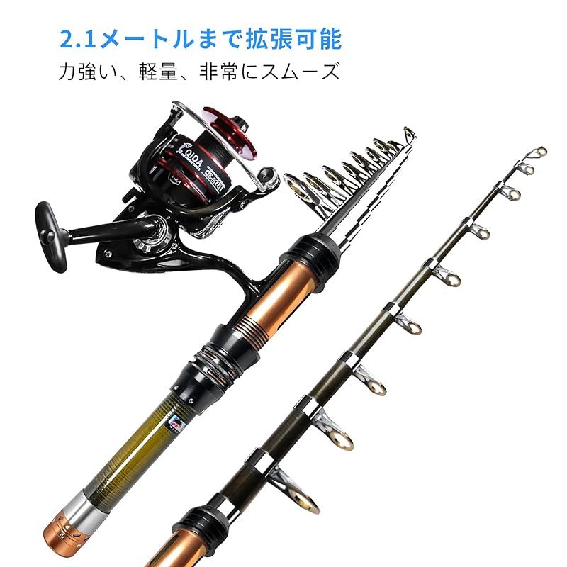 釣り　釣竿　セット ポイント5倍中】釣り入門セット ショートパワーセット2 (basic