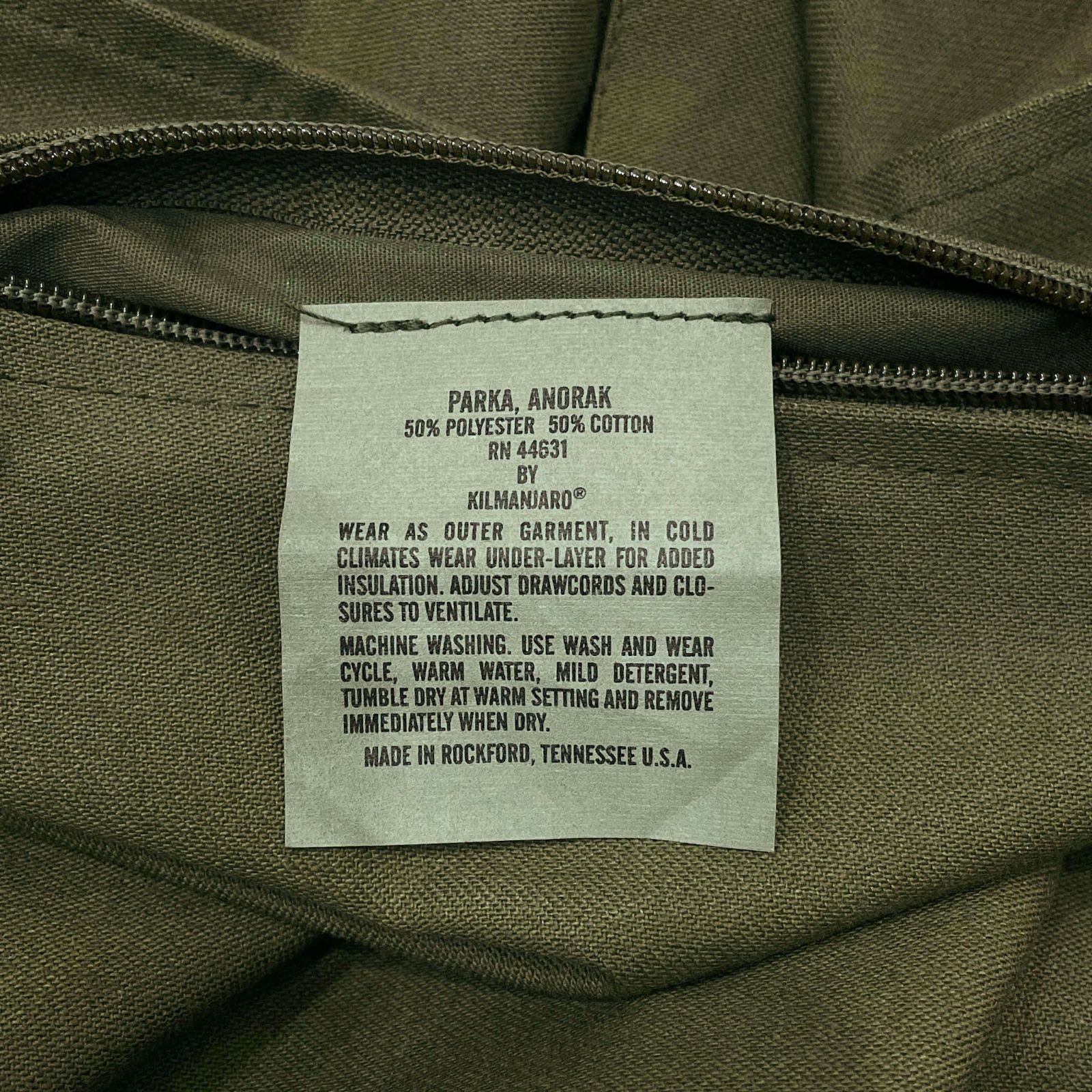 90’s US ARMY アノラック　ネイビー　large regular ヴィンテージ US ARMY 米軍 アメリカ軍 アノラックパーカー
