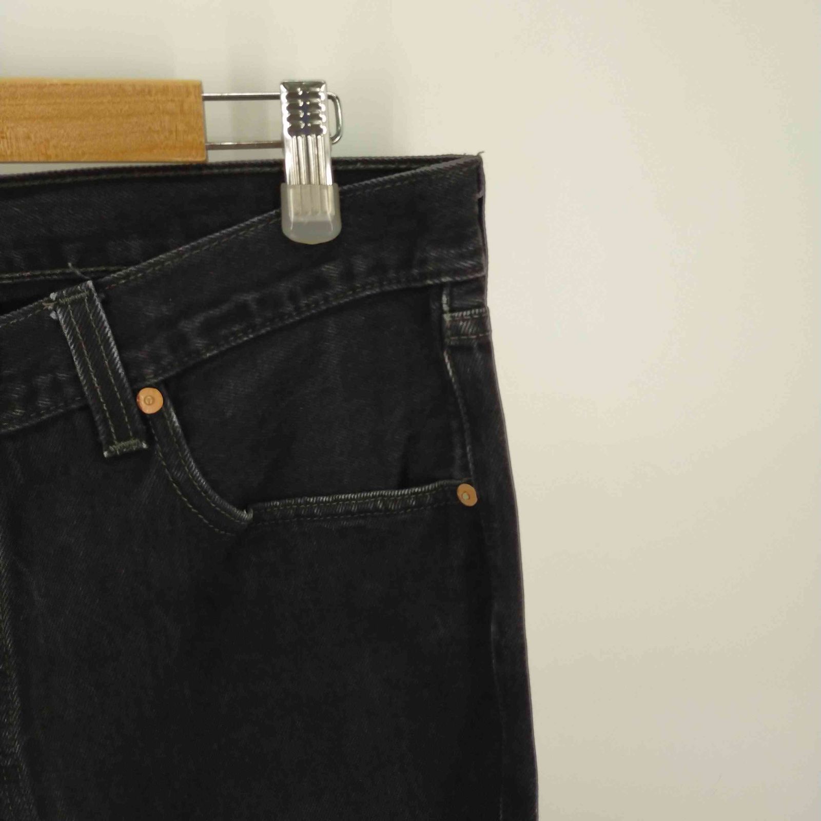 リーバイス Levis 00S エジプト製 501 後染めブラックデニム