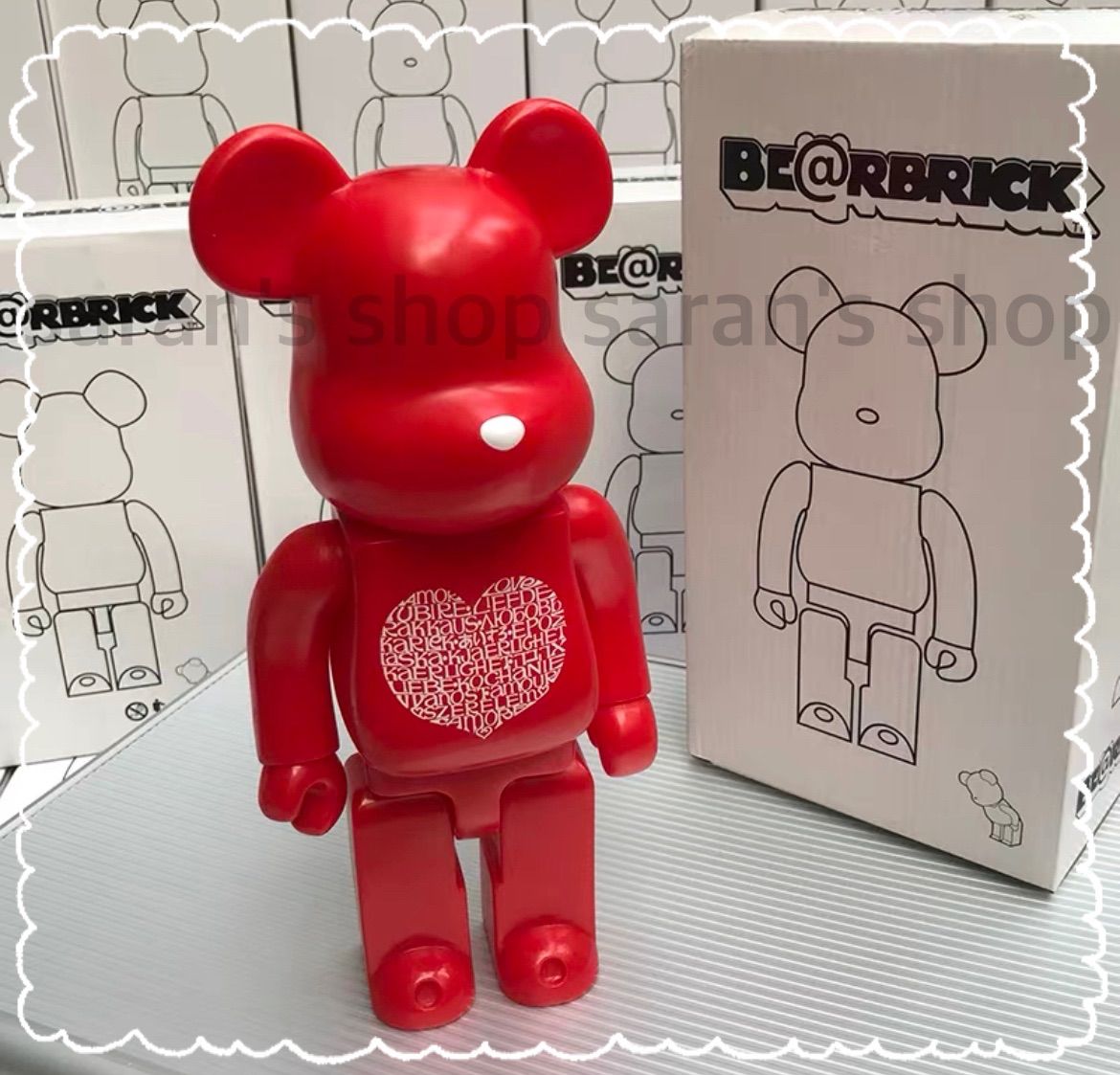 BE@RBRICK カリモク Alexander  Love Heart 400 ベアブリック BE@RBRICK International Love Heart