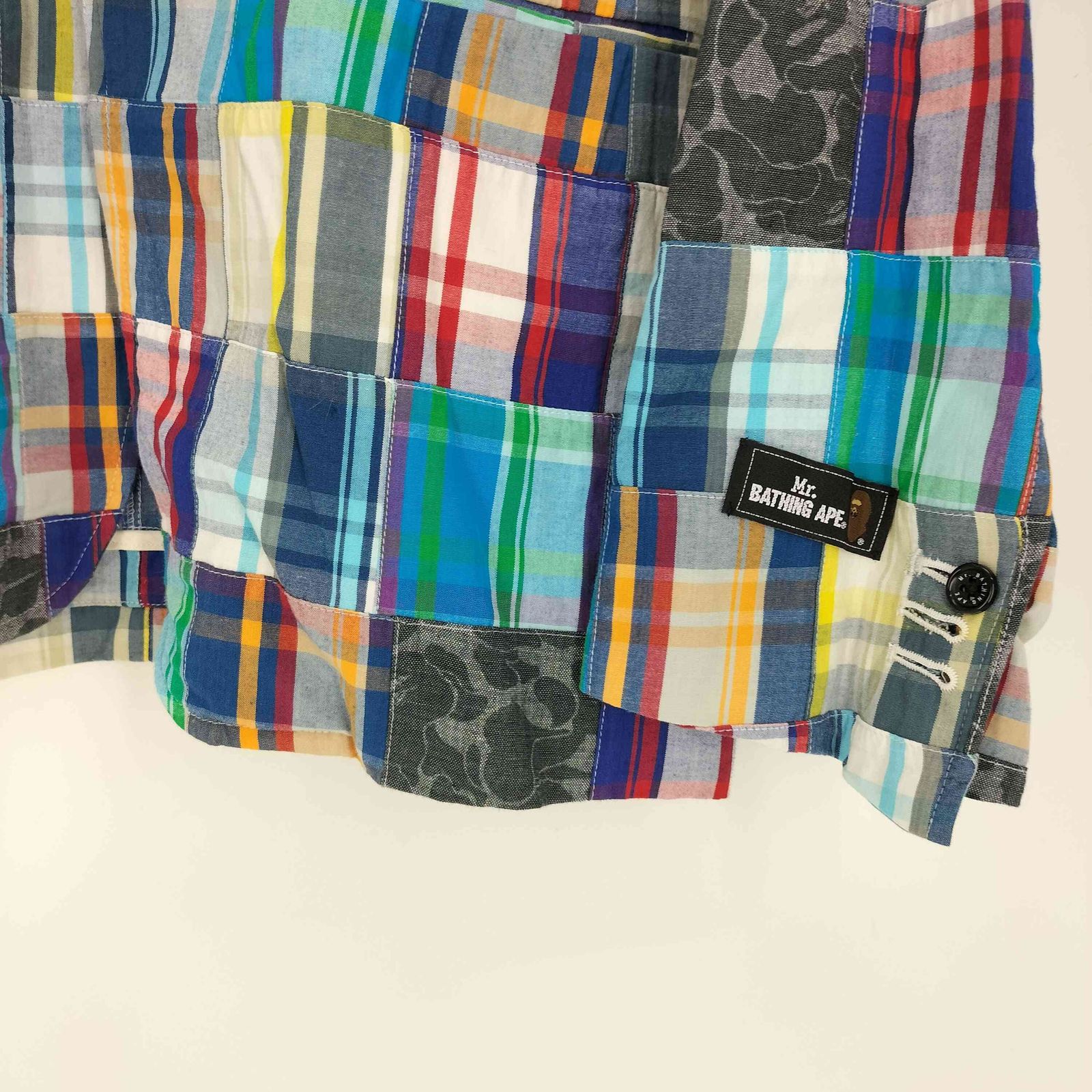 ミスターベイシングエイプ Mr. BATHING APE bright jacket with print 