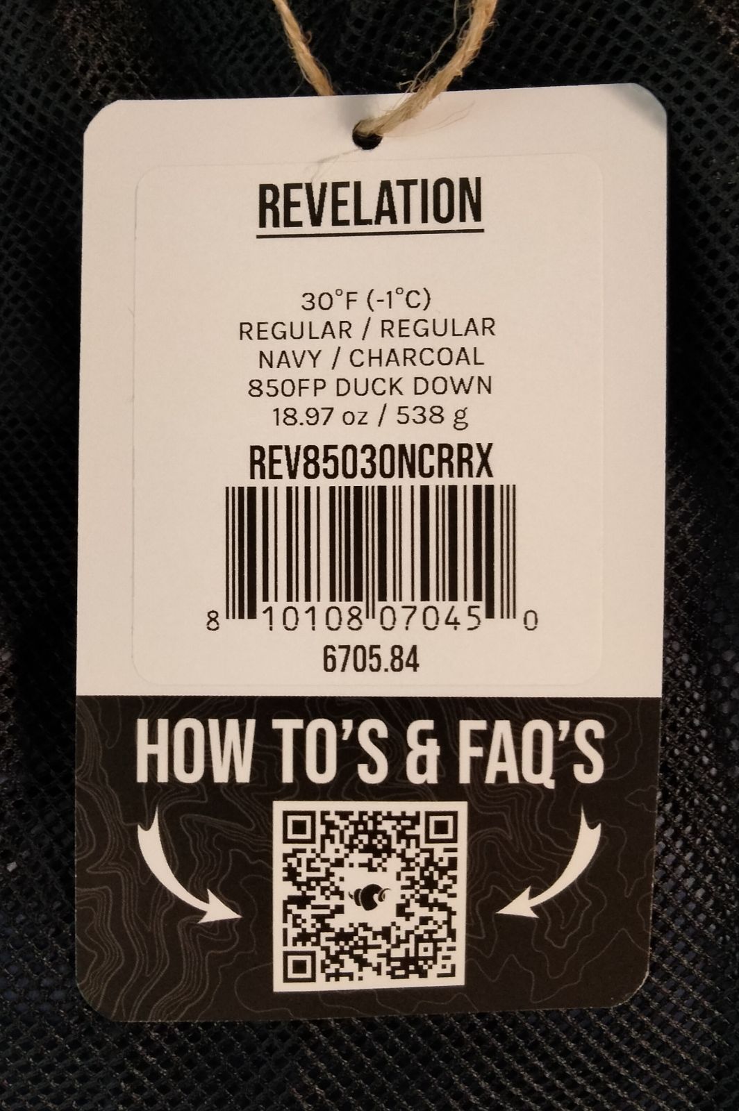 Enlightened Equipment エンライト イクイップメント Revelation Sleeping Quilt 850 30°F -1°C Regular | Regular レヴェレーション スリーピング キルト Navy USTAUSTRALIA_COM_AU