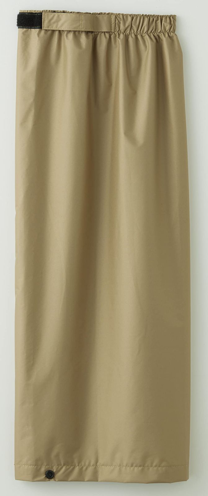 売切注意 お早めに サッと履ける雨よけレッグカバー 無地 1足組 ベージュ