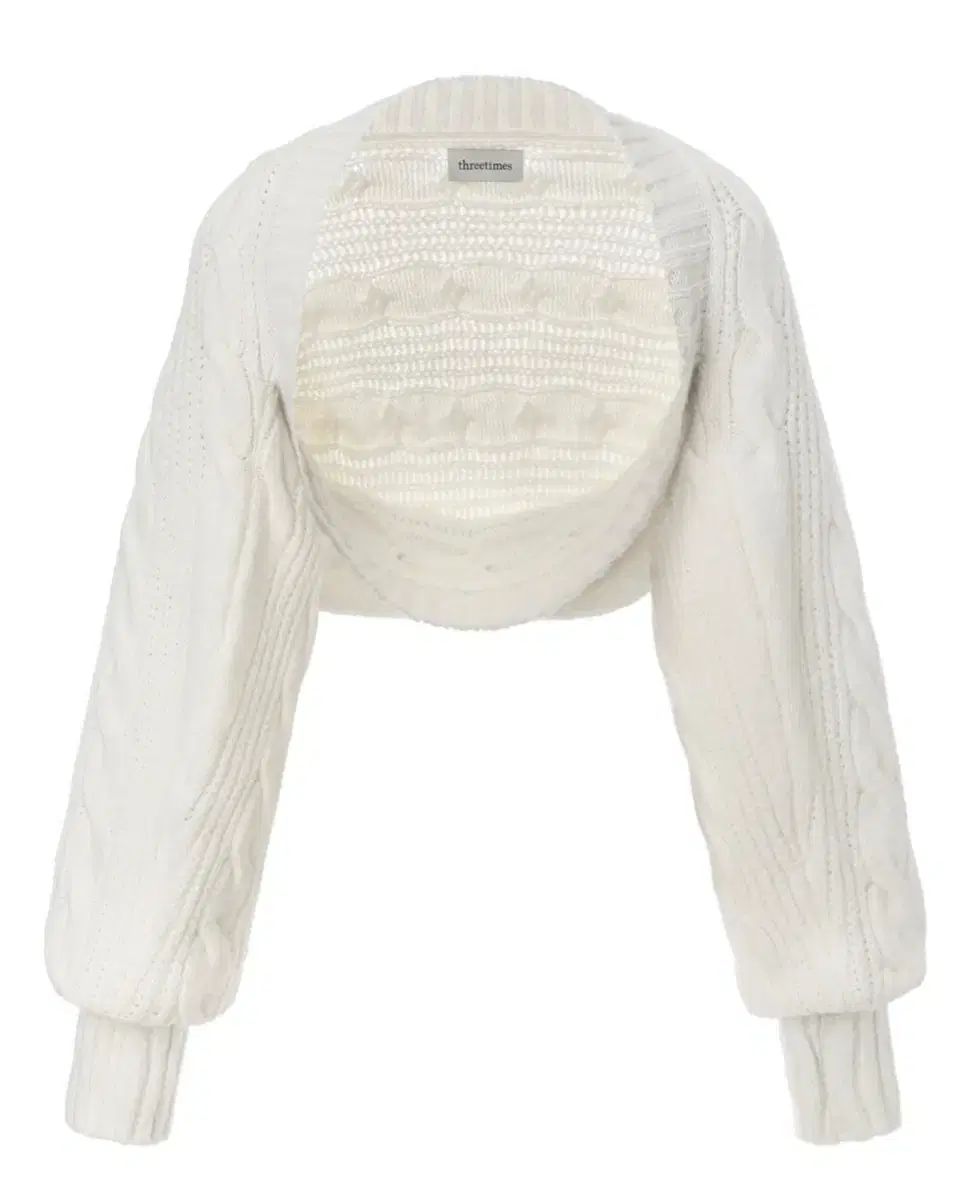 threetimes スリータイムズ バニーボレロ アイボリー