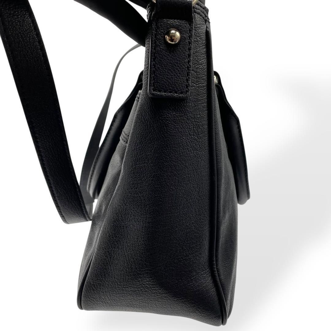 極美品✨Kate spade 2way ハンドバッグ　ショルダーバッグ　黒 極美品 Kate Spade 2way ショルダーバッグ ハンドバッグ