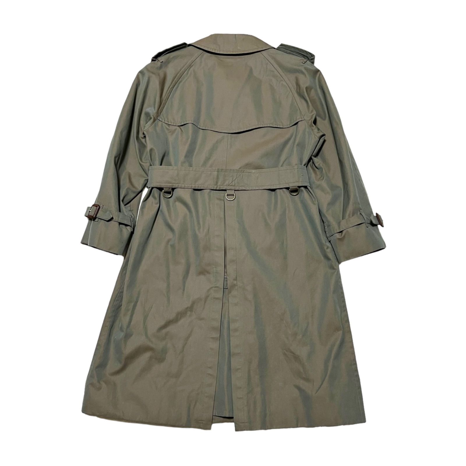 バーバリー Burberry's トレンチコート Sサイズ 玉虫色 ノバチェック