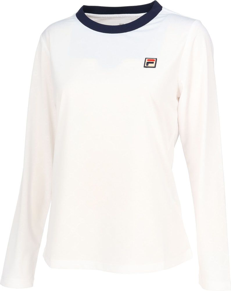 赤字超特価，新品 フィラ FILA テニス ロングスリーブTシャツ  VL2602 18 イエロー ポロシャツ