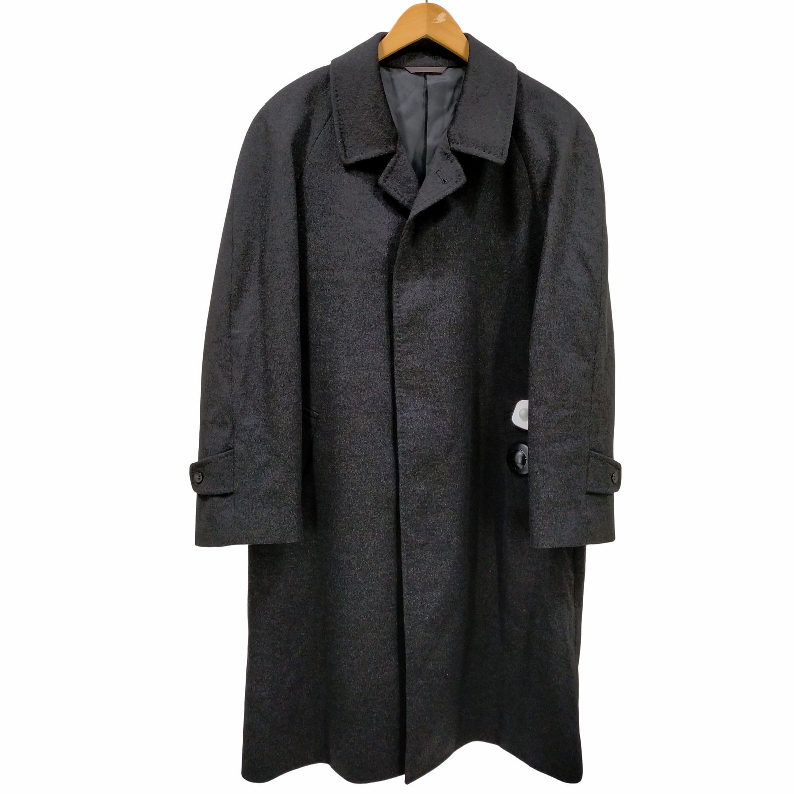 ヴィンテージ ユーズド 古着 カシミヤ チェスター コート 黒 ヴィンテージ ユーズド 古着 カシミヤ チェスター コート 黒