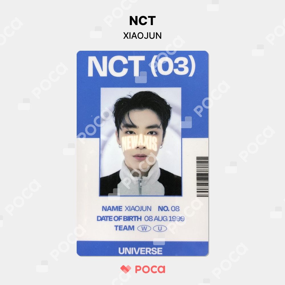 NCT シャオジュン トレカ Universe ID CARD + PHOTO SET MD 公式