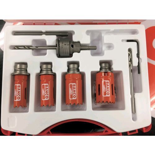 【新品・7営業日以内発送】バーコ BAHELHKST 電材用ホールソーキット ストレートアーバー BAHCO 46 ストレートアーバーBAHELHKST【沖縄離島販売】