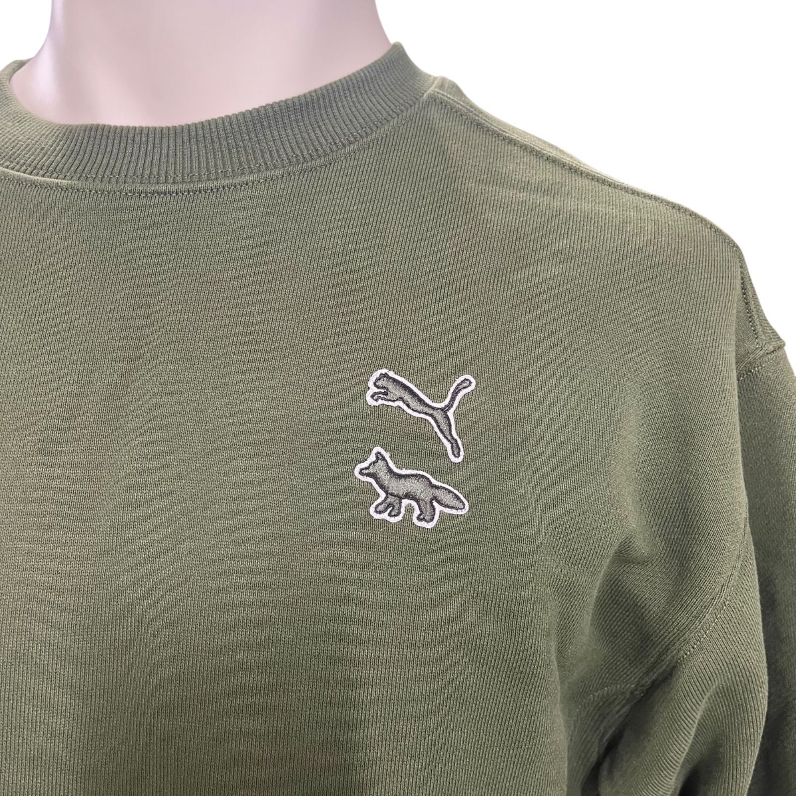 美品 プーマ×メゾンキツネ Puma maison kitsune トレーナー スウェット