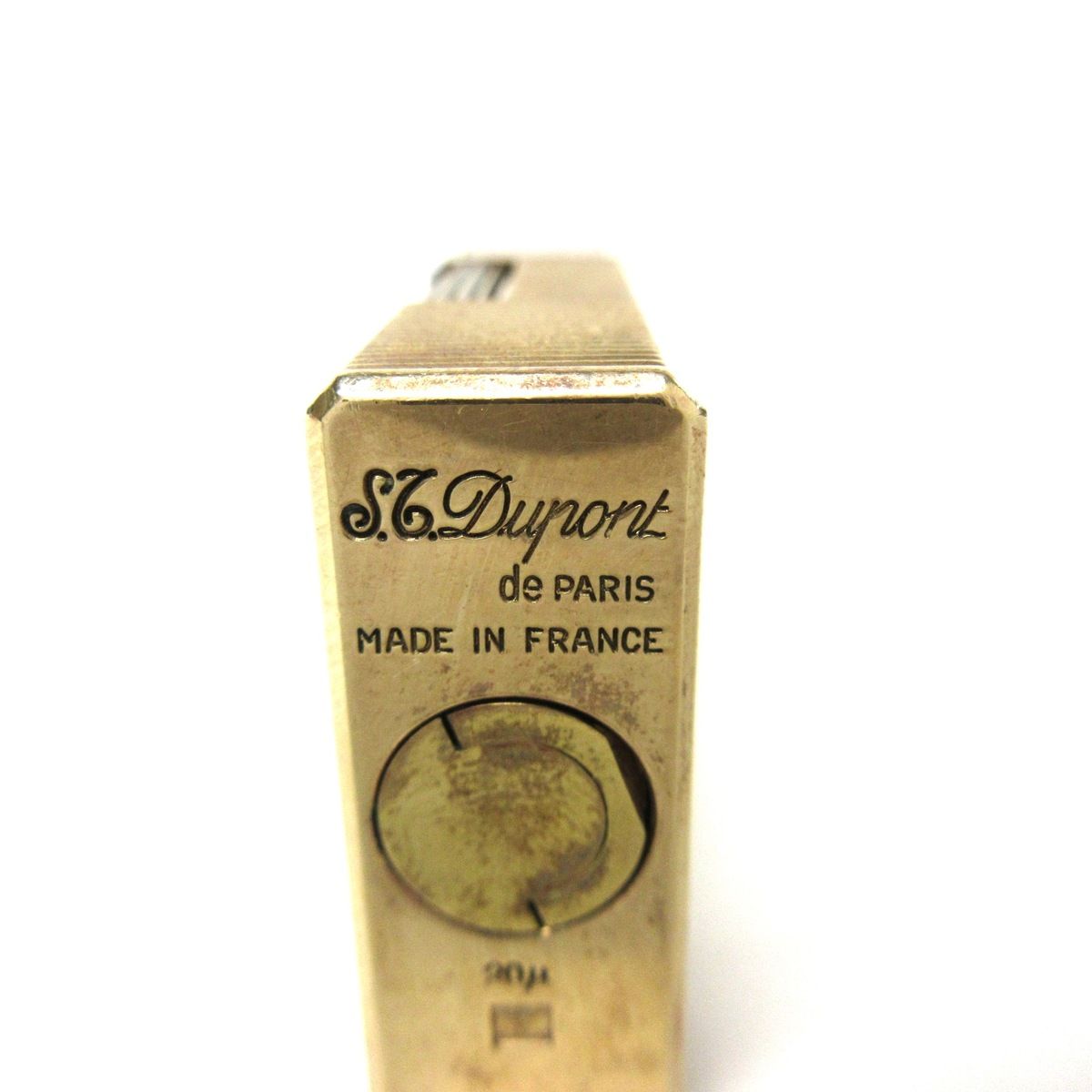 Dupont(デュポン) ライター - ゴールド 着火確認できず 金属素材 