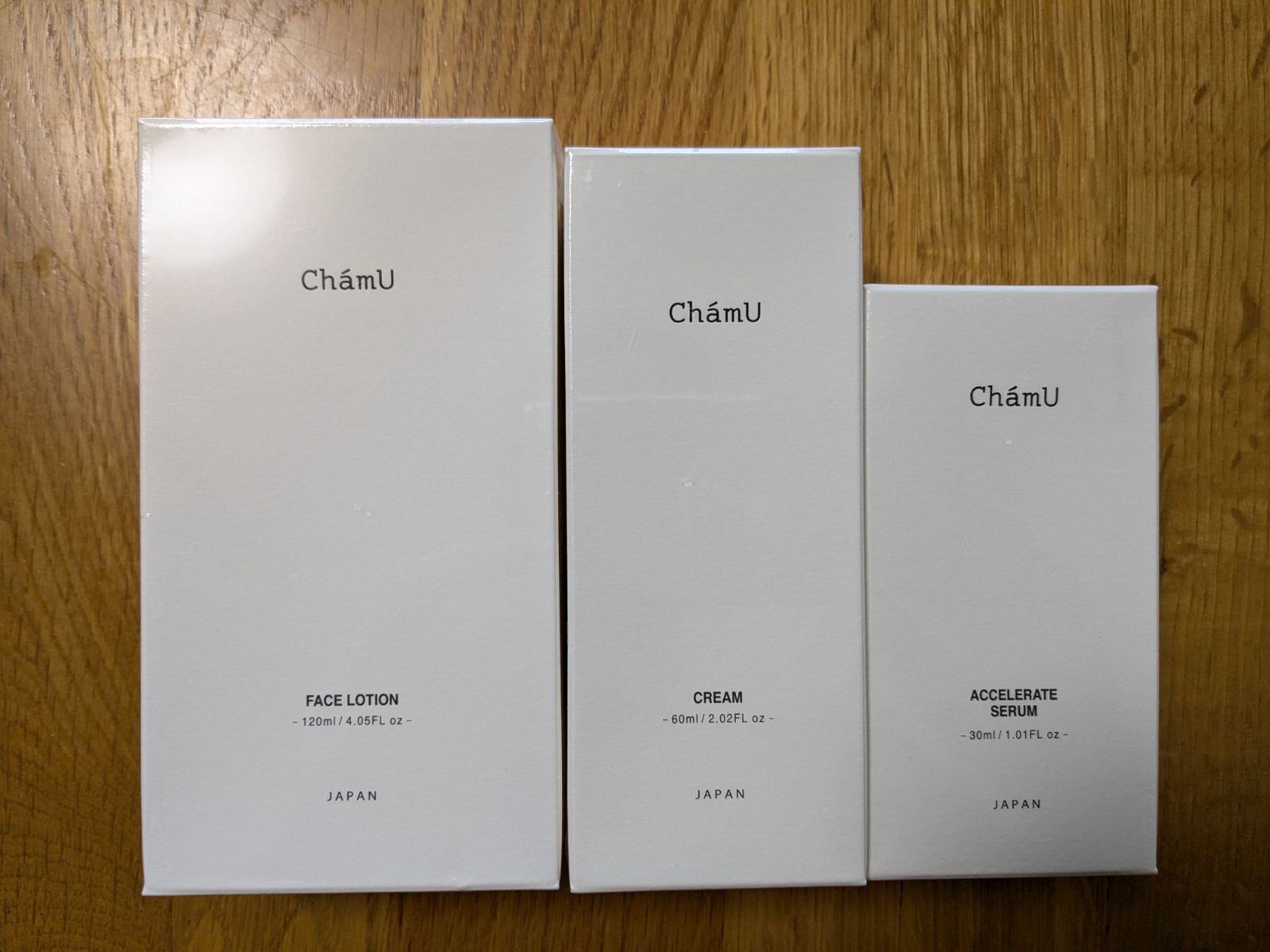 CHAMU　化粧品セット