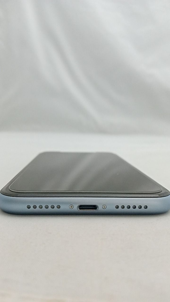 動作確認済！ iPhoneXR A2106 128GB 本体 ブルー ドコモ回線 箱 取説