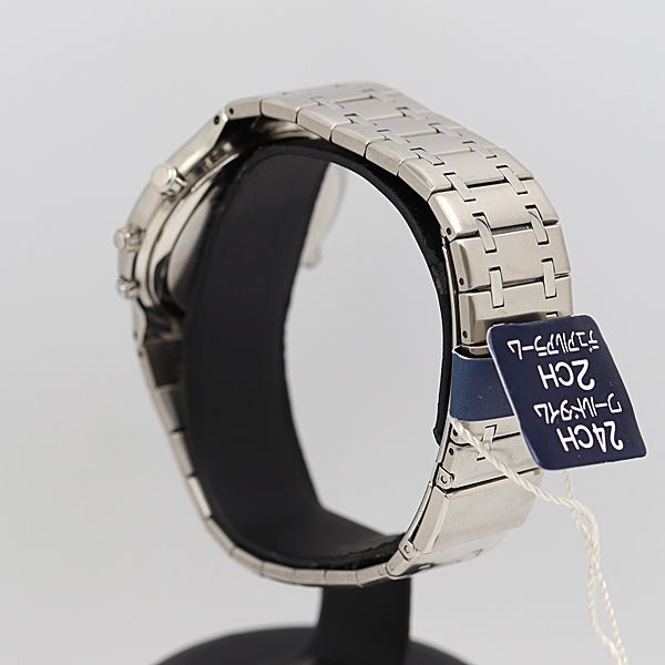 デッドストック級 セイコー ワールドタイム 5T52-7A00 白文字盤 QZ  