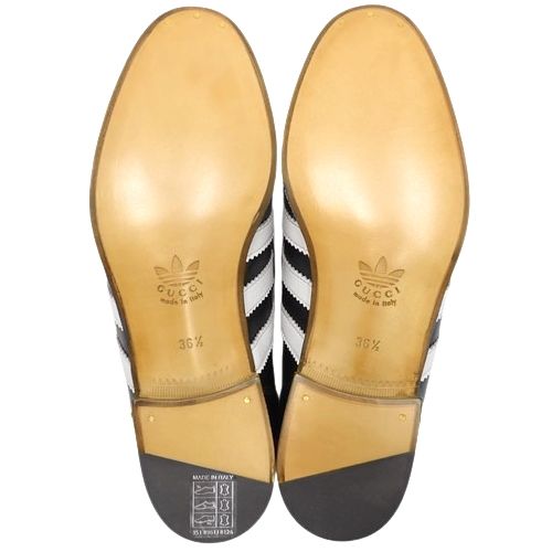 GUCCI(グッチ) アディダスコラボ ローファー ローファー/スリッポン  