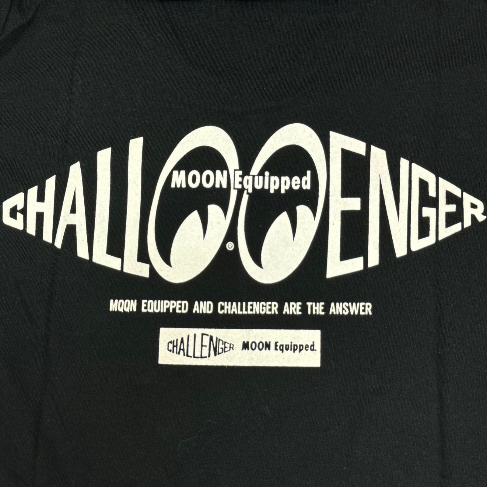 CHALLENGER MOON Equipped 長袖Tシャツ Mサイズ CHALLENGER×MOON [チャレンジャー×ムーン] Equipped L/S TEE