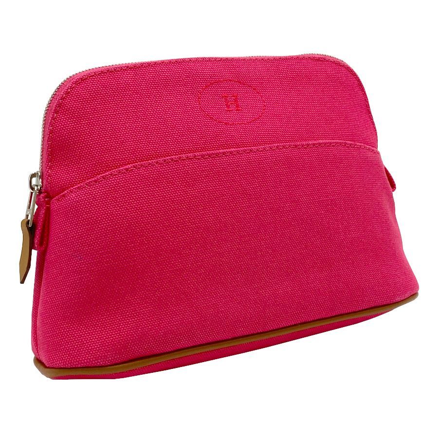 極美品中古】エルメス HERMES ポーチ《ボリード 20》 キャンパス