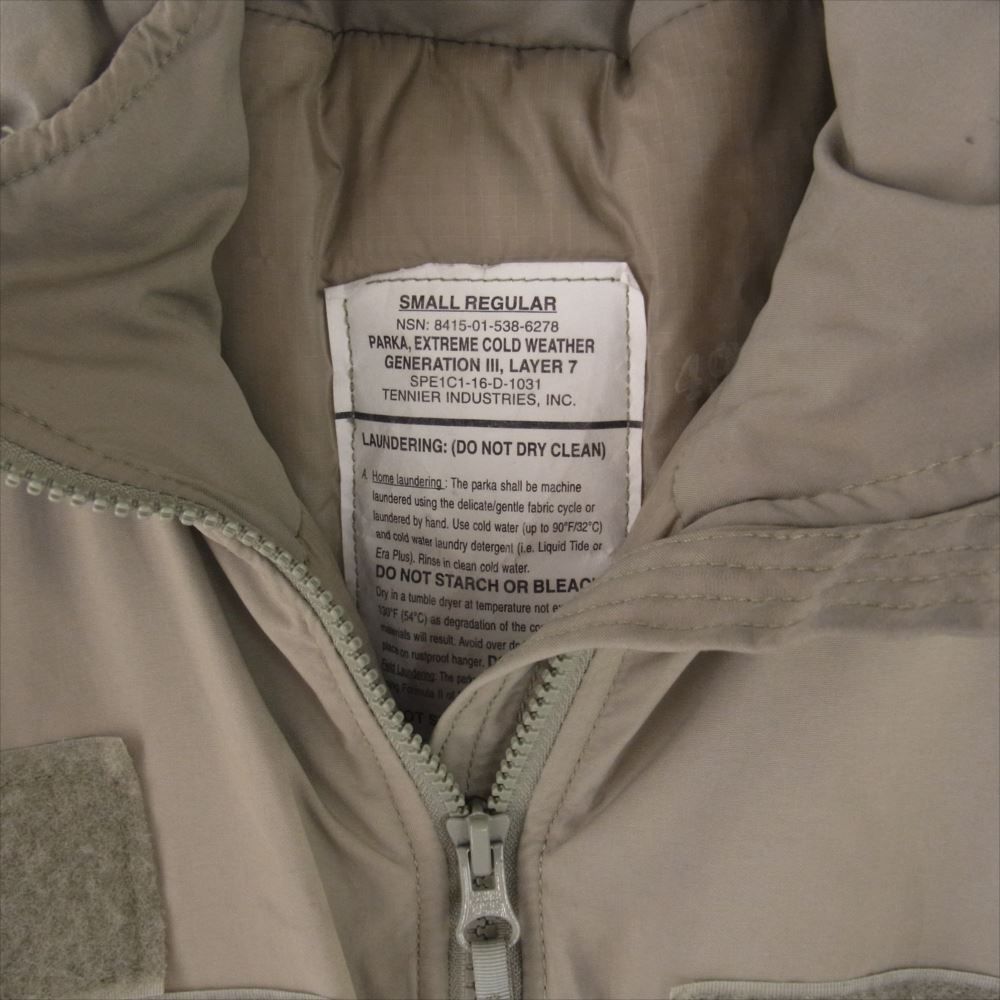 アメリカ軍 US ARMY ジャケット 8415-01-538-6278 米軍 実物 TENNIER社