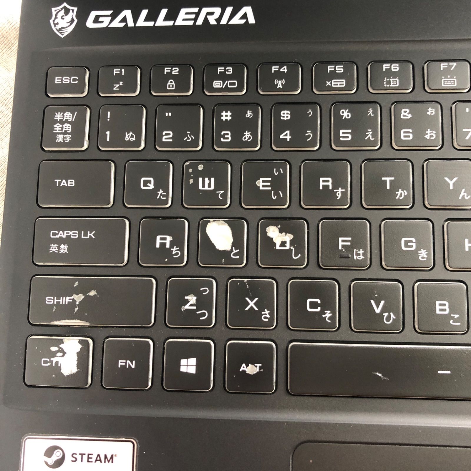 ガレリア！GALLERIA GCL1650TGF ゲーミングノートPC - ゲーミングPC