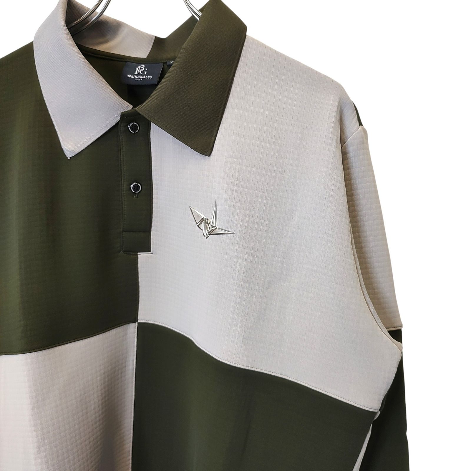 1PIU1UGUALE3 GOLF ウノピゥウノウグァーレトレ ゴルフ L/S POLO