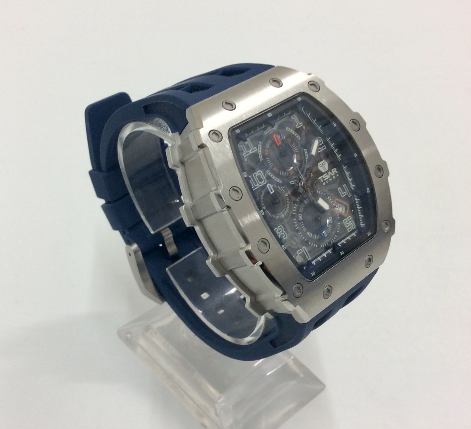 極美品/ほぼ未使用】TSAR BOMBA ツァーリ ボンバ TB8204Q クロノグラフ