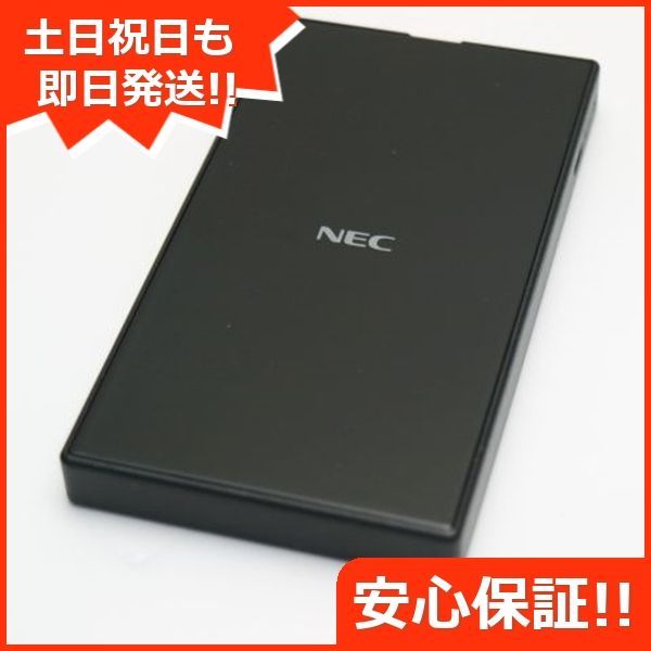 美品 Aterm MR05LN PA-MR05LN ブラック 白ロム  モバイルWiFiルーター NEC 土日祝発送OK 06000