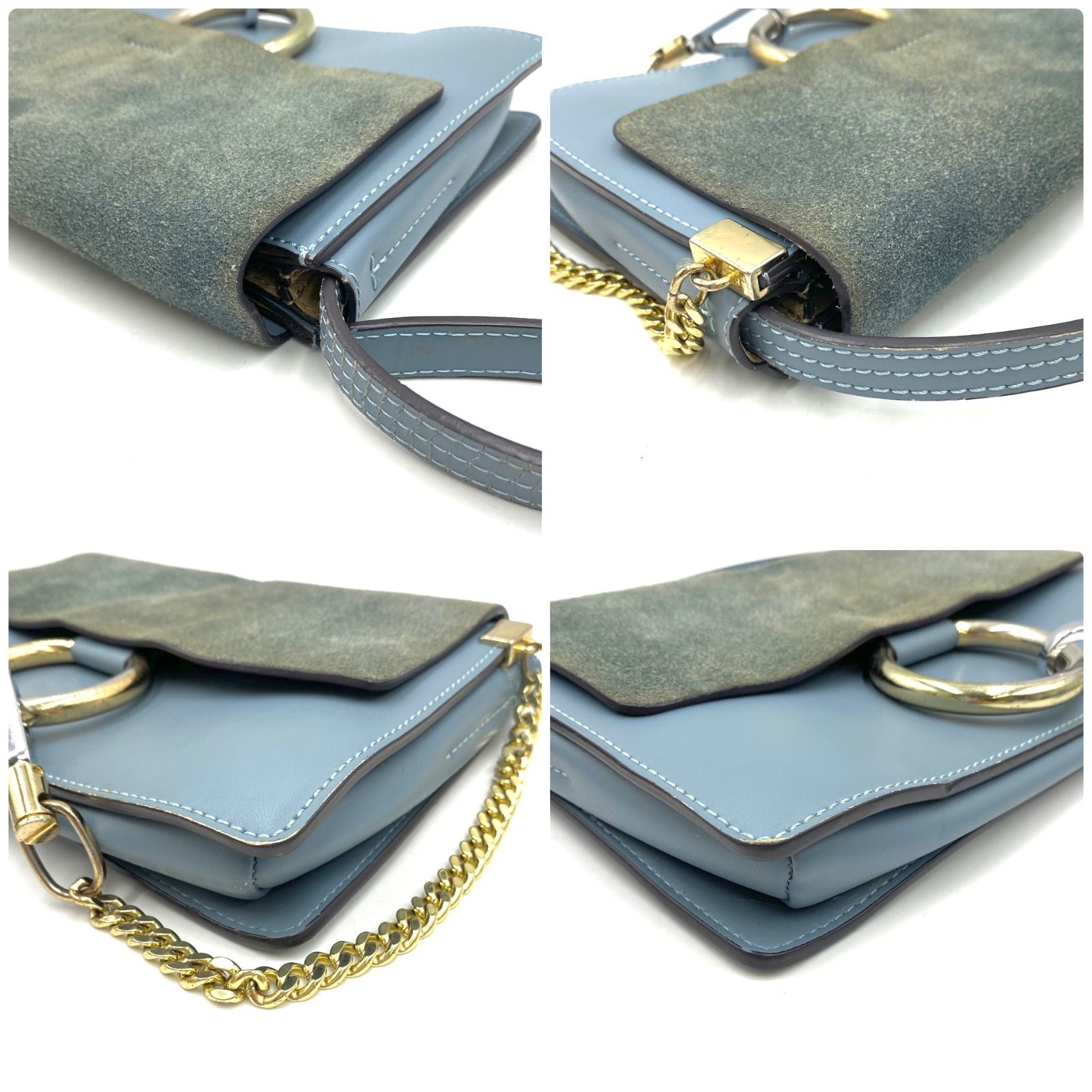 Chloe クロエ FAYE フェイ ショルダーバッグ 斜め掛け レザー 革