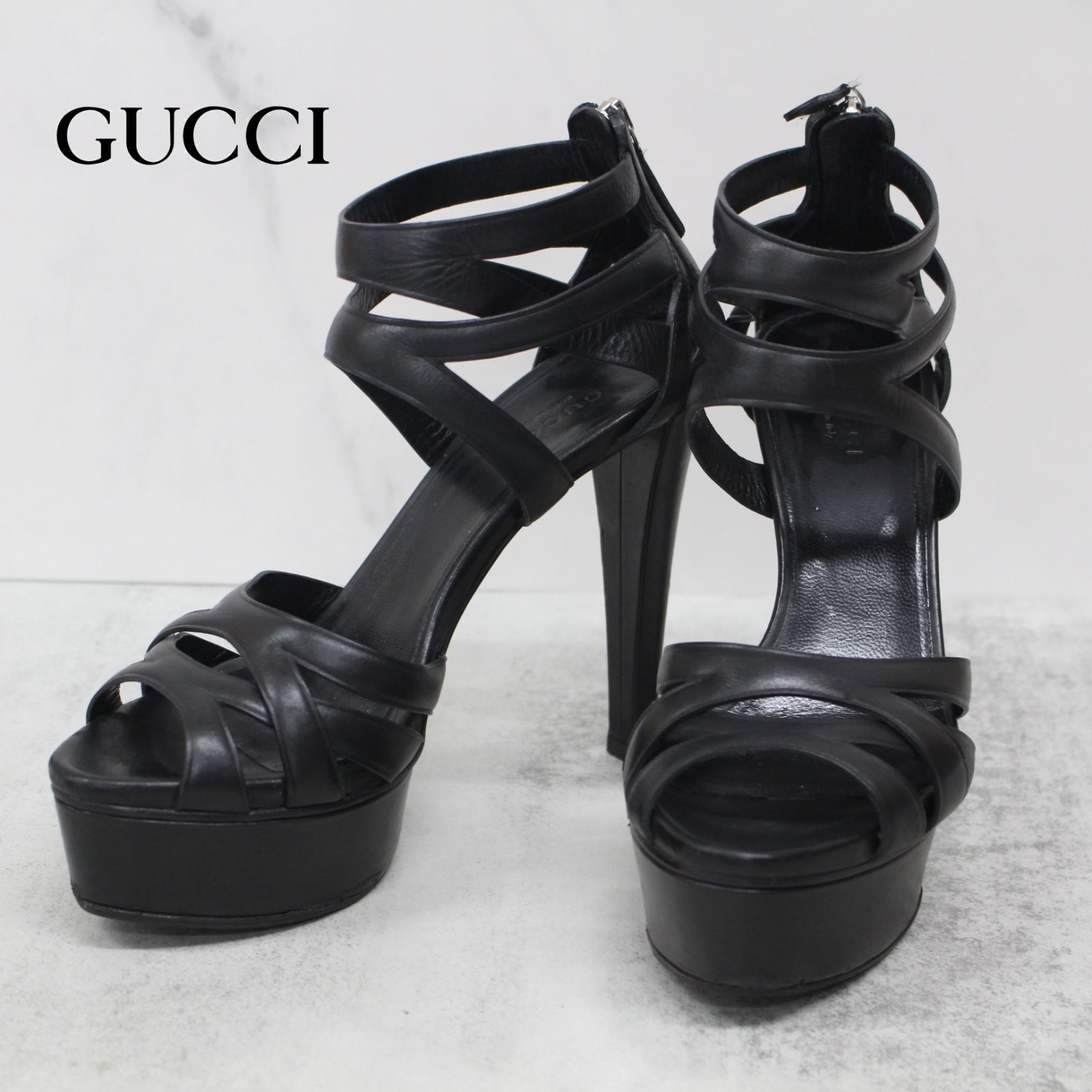 正規店購入GUCCI（グッチ）サンダル 35.5サイズ ファッション