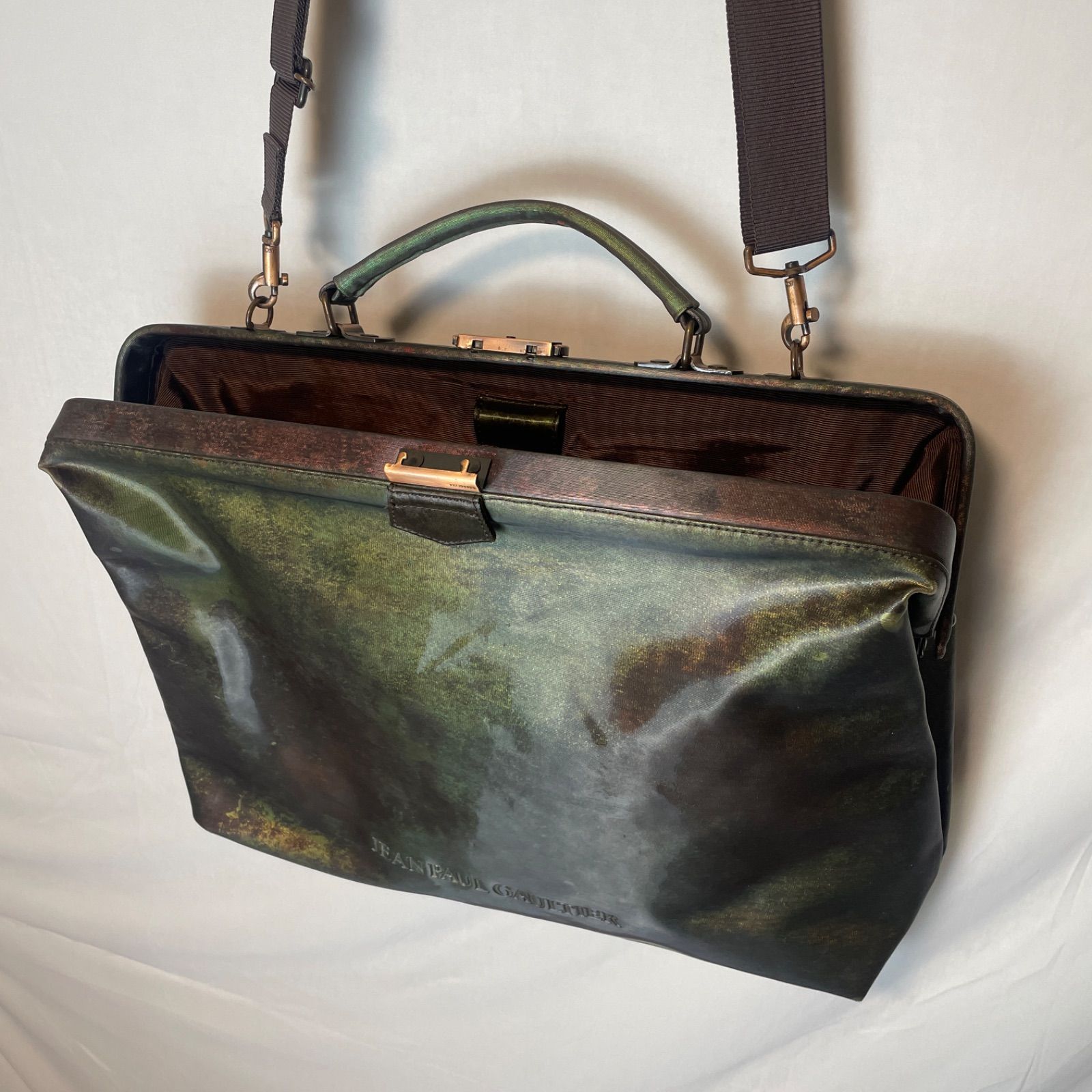 Jean paul Gaultier V-cyber 2Way Doctor bag - メルカリ