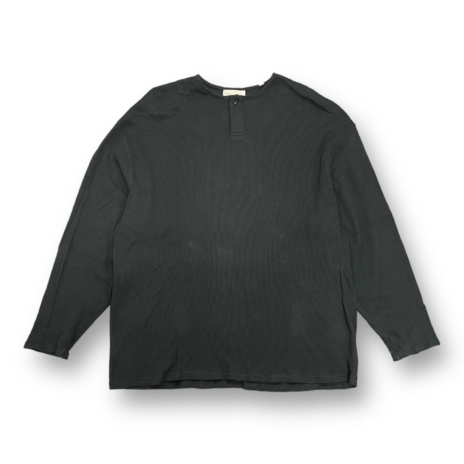 FOG ESSENTIALS サーマル ヘンリーネック カットソー ロングスリーブ T ...