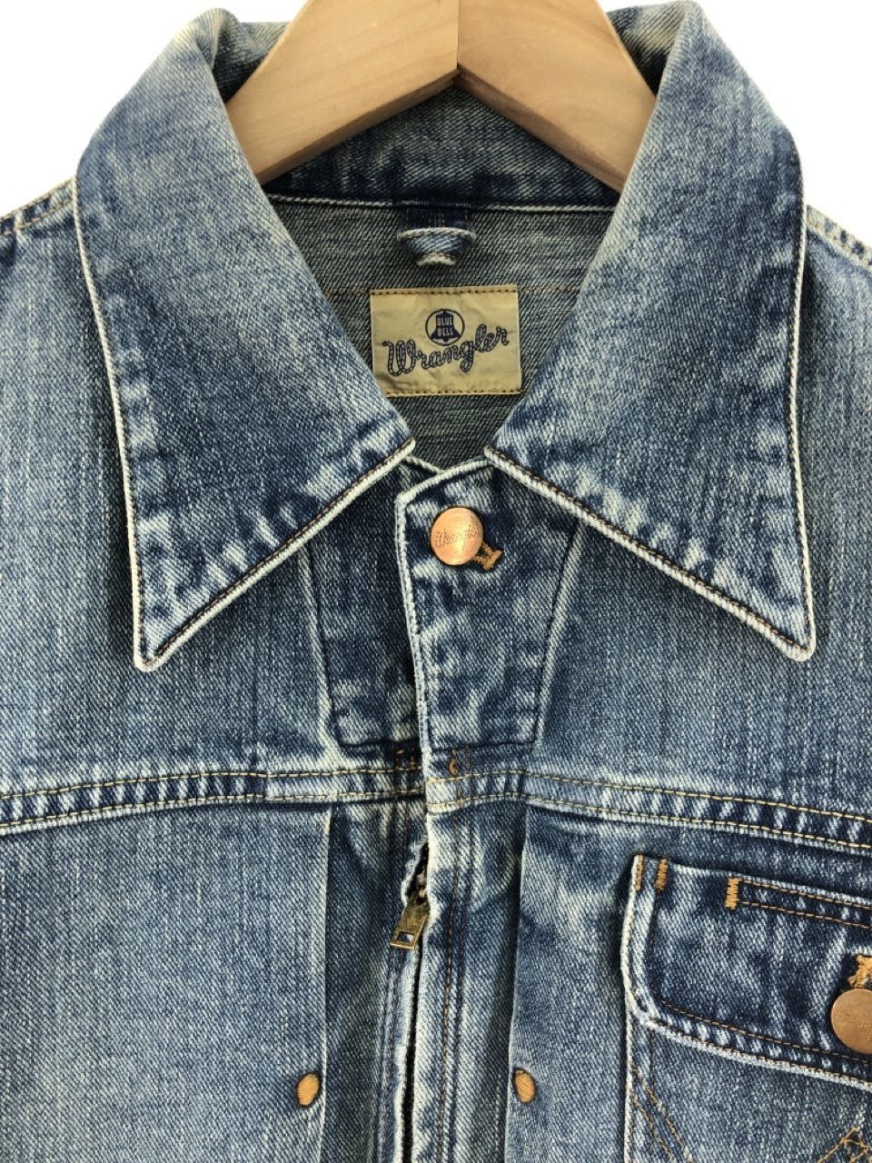 RAINMAKER × Wrangler カウボーイジャケット 4 インディゴ - メルカリ