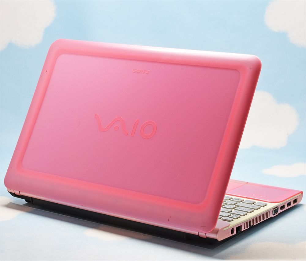 公式通販 〔美品〕SONY VAIO ピンク カメラ オフィス Windows パソコン 