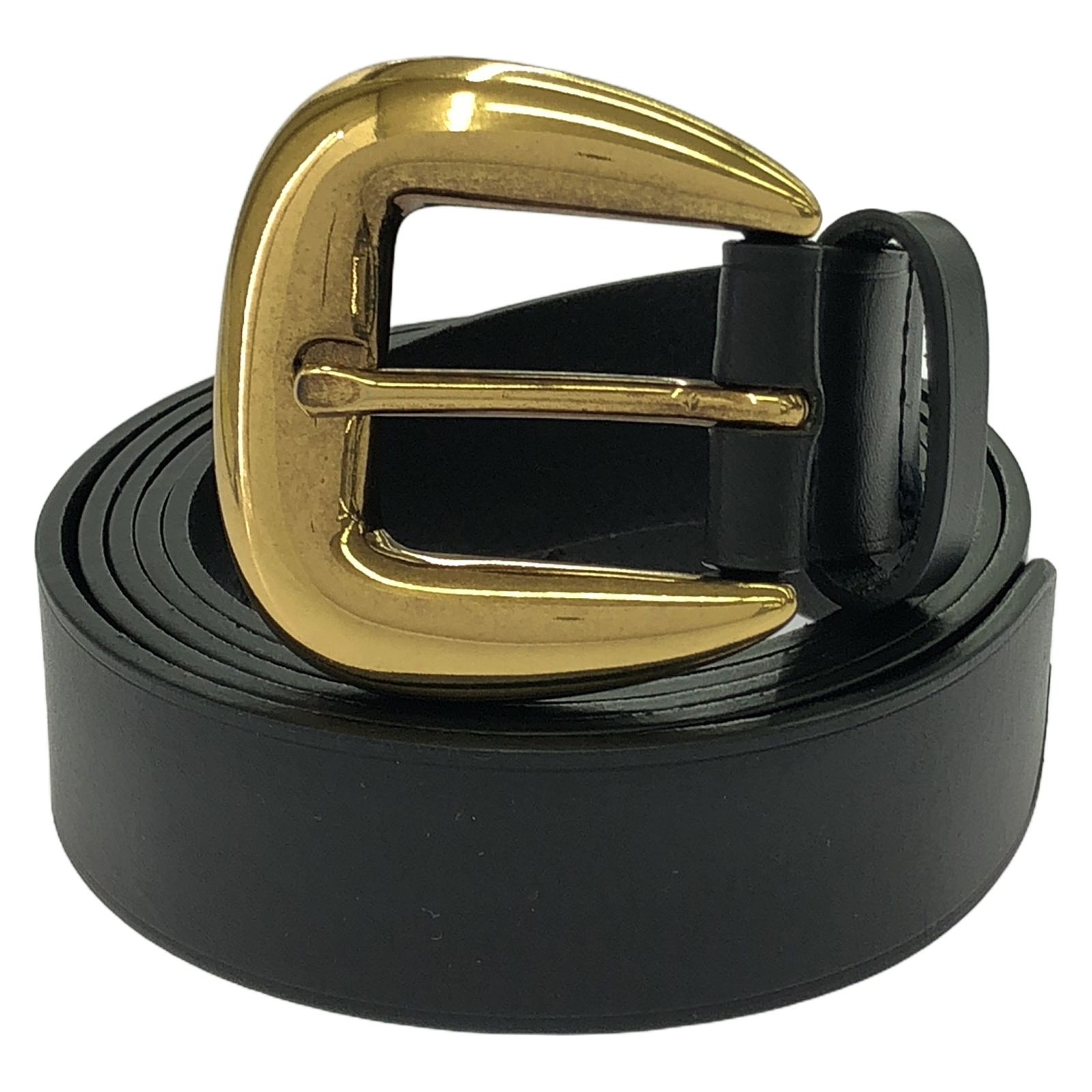 エトロ ETRO ベルト ベルト ブラック レザー ベルト メンズ Used A