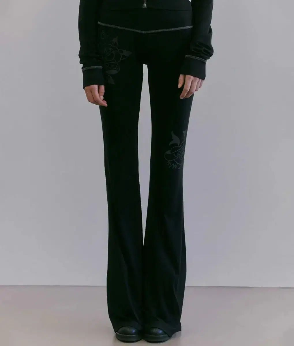 SCULPTOR スカルプター x Ed Hardy エドハーディー フ トラック パンツ ブラック m